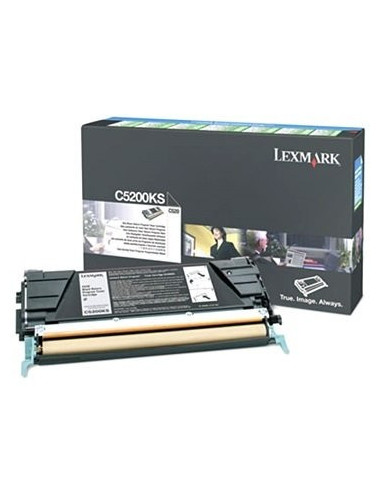 C5200KS - Toner Noir original Lexmark 1500 pages 