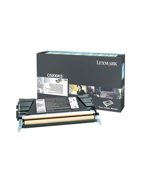 C5200KS - Toner Noir original Lexmark 1500 pages 