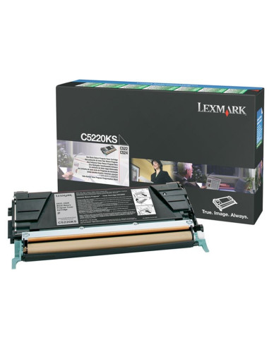 C5220KS - Toner Noir original Lexmark - 4000 pages 
