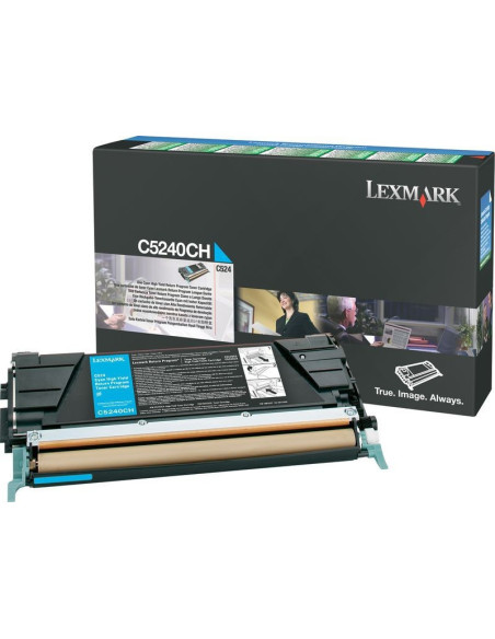 C5240CH - Toner Cyan original Lexmark - 5000 pages 