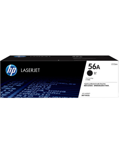 CF256A - Toner original HP 56A Noir 7 400 pages 