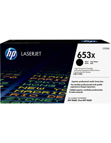 CF320X - Toner original HP 653X noir 21 000 pages 