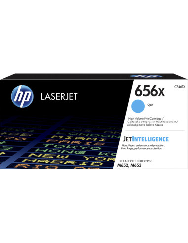 CF461X - Toner original HP 656X Cyan 22 000 pages 