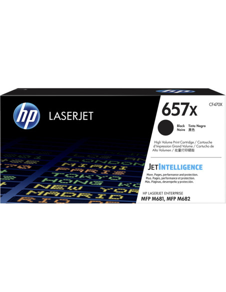 CF470X - Toner original HP 657X Noir 28 000 pages 