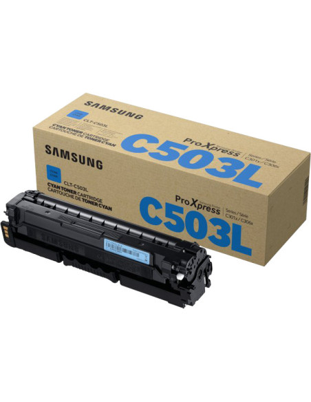 CLT-C503L - Toner original Samsung SU014A cyan 5 000 pages 