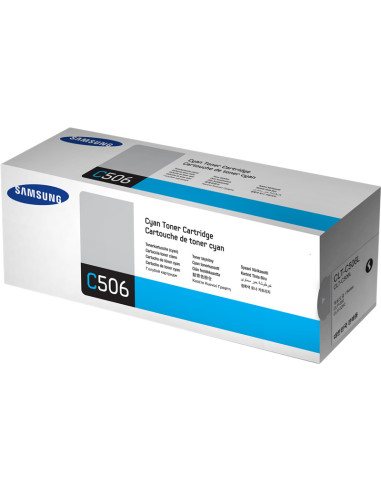 CLT-C506L - Toner original Samsung SU038A cyan 3 500 pages 