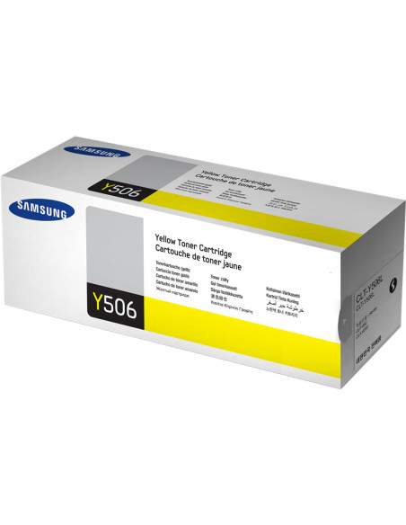 CLT-Y506L - Toner original Samsung SU515A jaune 3 500 pages 
