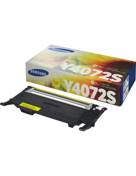 CLT-Y4072S - Toner original Samsung SU472A jaune 1 000 pages 