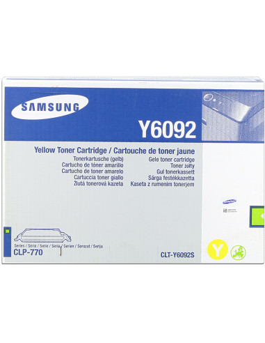 CLT-Y6092S - Toner original Samsung SU559A jaune 7 000 pages 