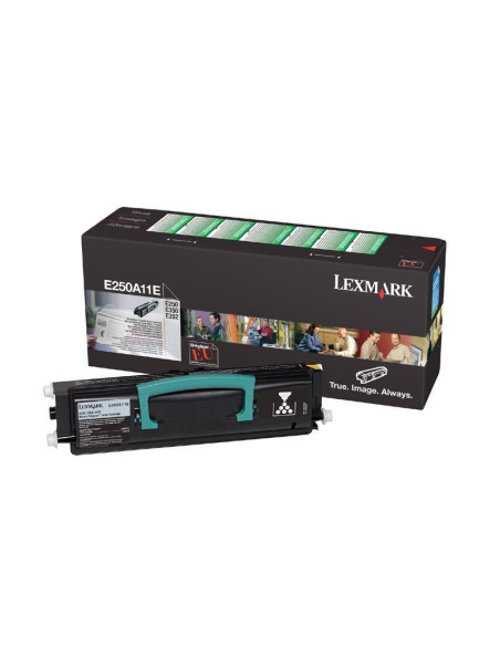 E250A11E - Toner Noir original Lexmark - 3500 pages 