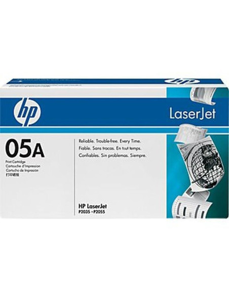 HP 05A - CE505A - Toner HP - 1 x noir - 2300 pages 