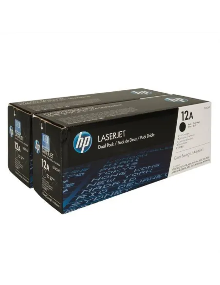 HP 12AD - Q2612AD - Toner HP - 2 x noir - 2000 pages 