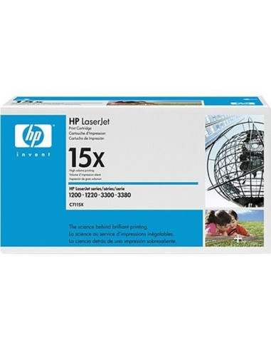 Hp 15x - C7115X - Toner HP - 1 x noir - 3500 pages 