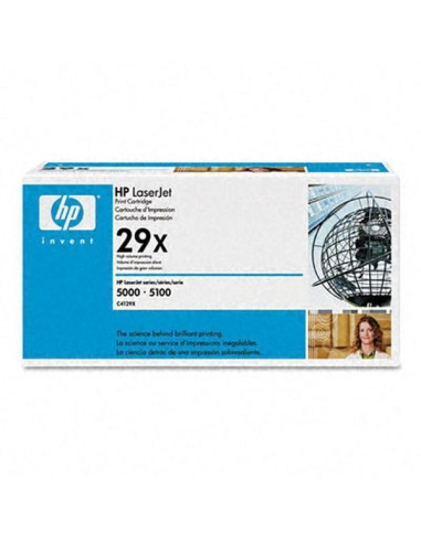 Hp 29x - C4129X - Toner HP - 1 x noir - 10000 pages 