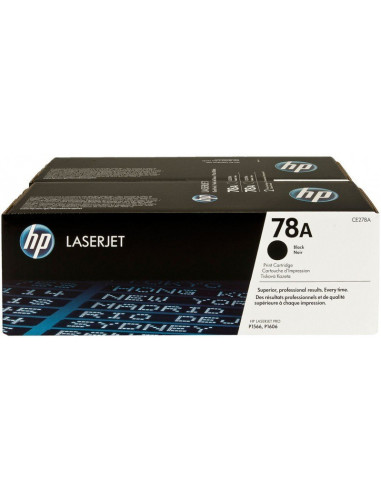 HP 78A Dual Pack - CE278AD - Toner HP - 2 x noir - 2100 pages 