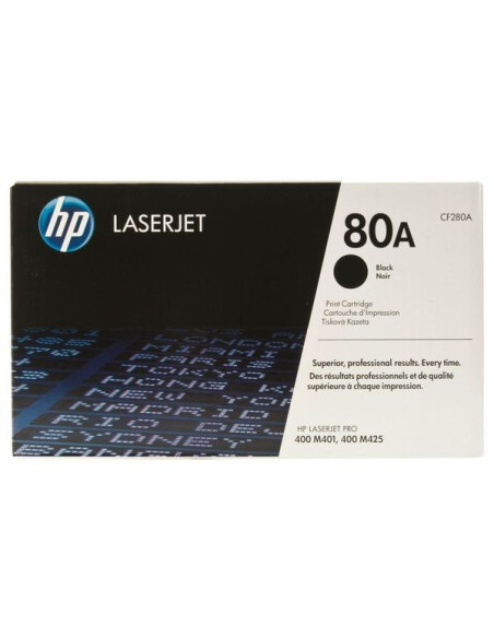 HP 80A - CF280A - Toner HP - 1 x noir -2700 pages 