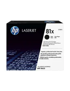 HP 81X  - CF281X  - Toner HP original noir  - 25000 pages 