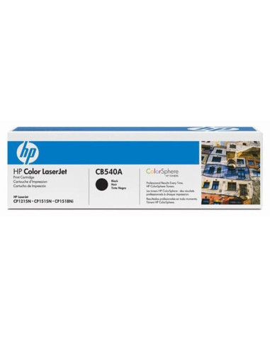 HP 125A - CB540A - Toner HP - 1 x noir - 2200 pages 