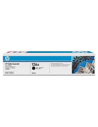 HP 126A - CE310A - Toner HP - 1 x noir - 1200 pages 