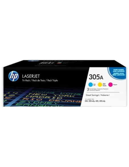 HP 305A - CF370AM - Toner HP - 1 x noir - 12000 pages 