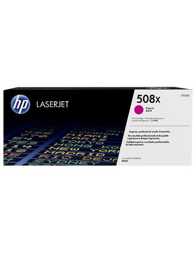 HP 508X  - CF363X  - Toner HP original magenta  - 9500 pages 