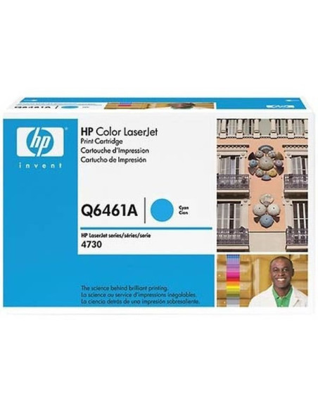 HP 644A - Q6461A - Toner HP - 1 x cyan - 12000 pages 