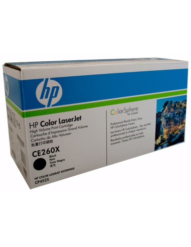 HP 649X - CE260X - Toner HP - 1 x noir - 17500 pages 