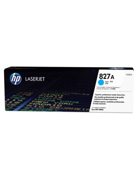 HP 827A - CF301A - Toner HP - 1 x cyan - 32000 pages 