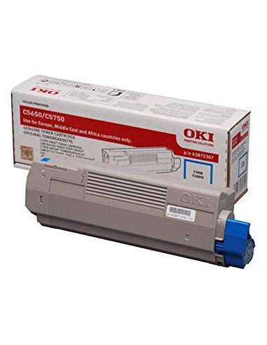 OKI Cartouche Toner C5650 Cyan 2 000 pages 