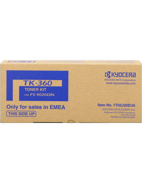 TK-360 - Toner original KYOCERA 1T02BX0EU164 noir 20 000 pages 