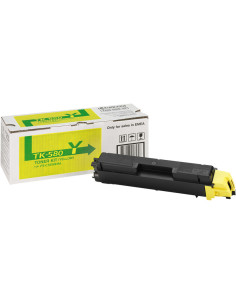 TK-580y - Toner original KYOCERA 1T02BX0EU93 jaune 2 800 pages 