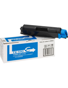 TK-590c - Toner original KYOCERA 1T02BX0EU159 cyan 5 000 pages 