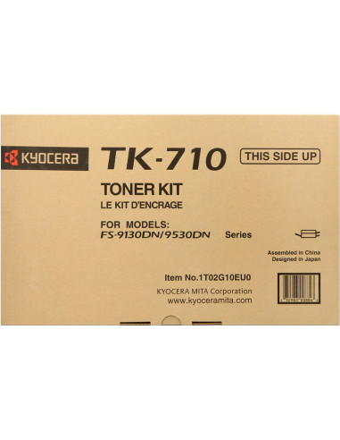TK-710 - Toner original KYOCERA 1T02BX0EU127 noir 40 000 pages 