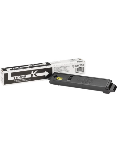 TK-895k - Toner original KYOCERA 1T02BX0EU68 noir 12 000 pages 