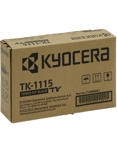 TK-1115 - Toner original KYOCERA 1T02BX0EU161 noir 1 600 pages 