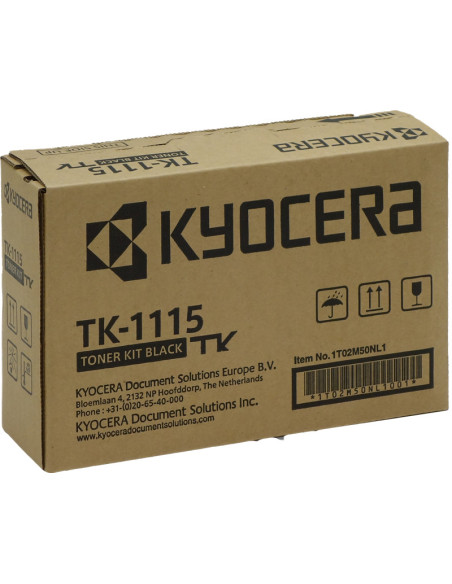 TK-1115 - Toner original KYOCERA 1T02BX0EU161 noir 1 600 pages 