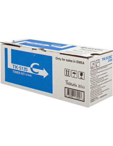 TK-5135C - Toner original KYOCERA 1T02BX0EU150 cyan 5 000 pages 