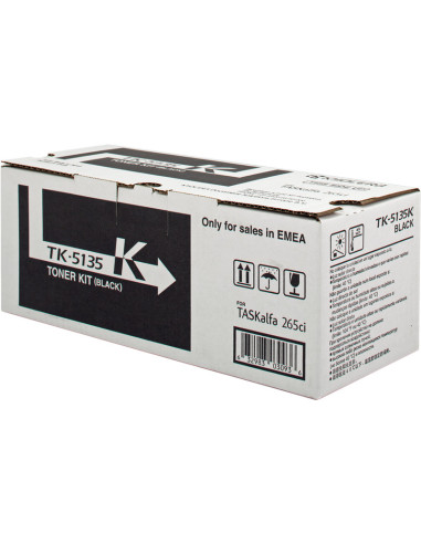 TK-5135K - Toner original KYOCERA 1T02BX0EU117 noir 10 000 pages 