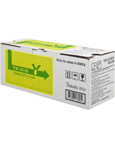 TK-5135Y - Toner original KYOCERA 1T02BX0EU89 jaune 5 000 pages 