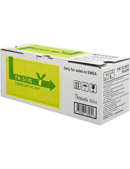 TK-5135Y - Toner original KYOCERA 1T02BX0EU89 jaune 5 000 pages 