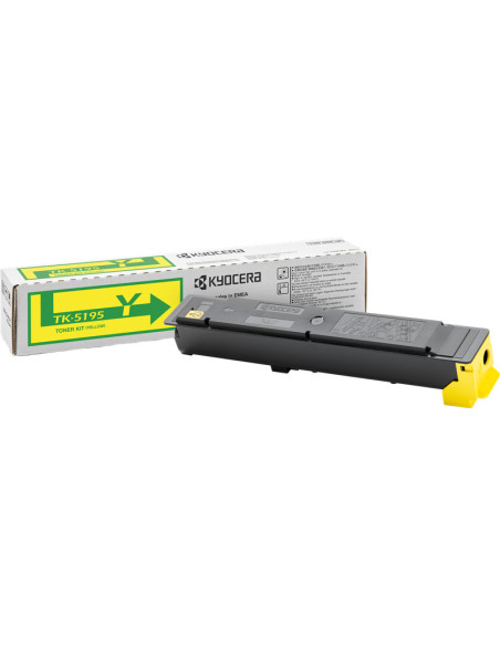 TK-5195Y - Toner original KYOCERA 1T02BX0EU129 jaune 7 000 pages 