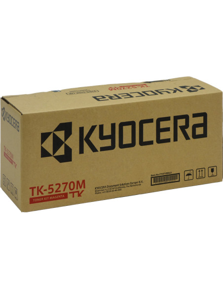 TK-5270M - Toner original KYOCERA 1T02BX0EU174 magenta 6 000 pages 