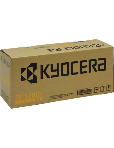 TK-5280Y - Toner original KYOCERA 1T02BX0EU47 jaune 11 000 pages 