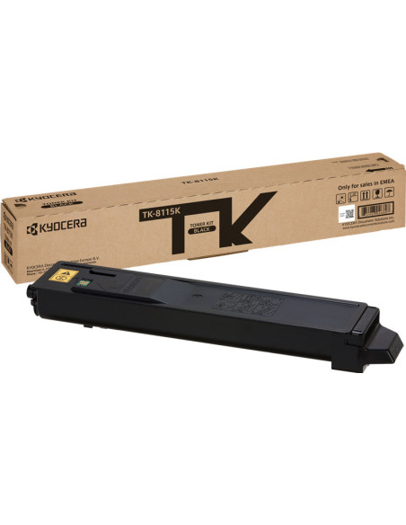 TK-8115K - Toner original KYOCERA 1T02BX0EU37 noir 12 000 pages 