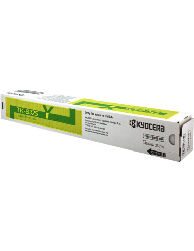 TK-8325Y - Toner original KYOCERA 1T02BX0EU67 jaune 12 000 pages 