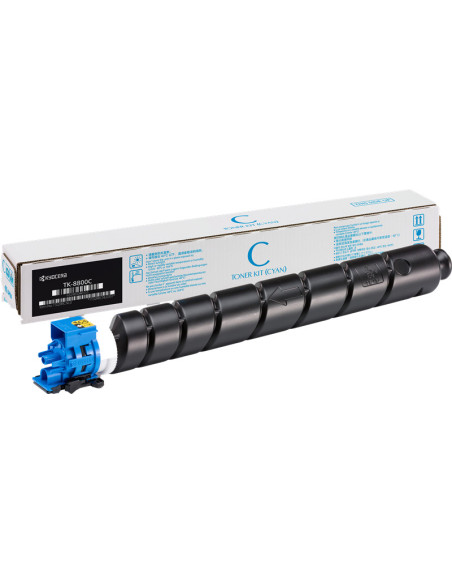 TK-8800C - Toner original KYOCERA 1T02BX0EU4 cyan 20 000 pages 