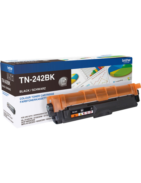 TN-242BK - Toner original Brother TN-242BK Noir 2 500 pages 
