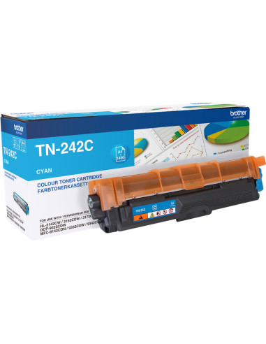 TN-242C - Toner original Brother TN-242C Cyan 1 400 pages 