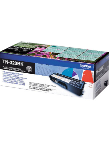 TN-320BK - Toner original Brother TN-320BK Noir 2 500 pages 