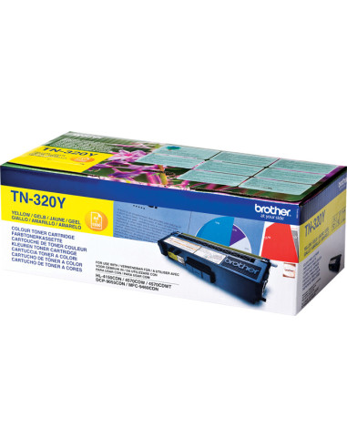 TN-320Y - Toner original Brother TN-320Y Jaune 1 500 pages 